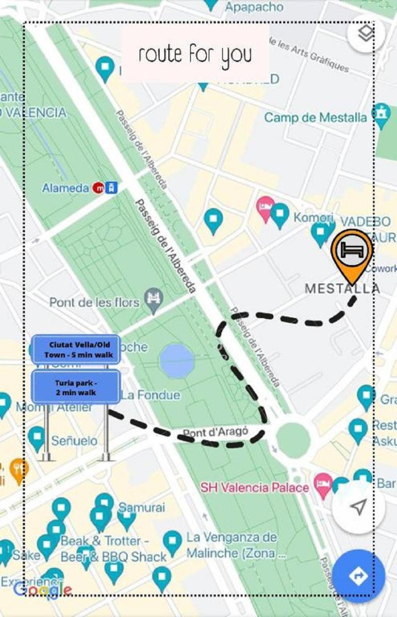 Nap V Hotell Valencia Eksteriør bilde